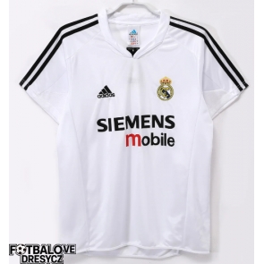 Real Madrid 2004-2005 Retro Domácí Dres Krátký Rukáv Real Madrid 2004-2005 Retro Domácí Dres Krátký Rukáv